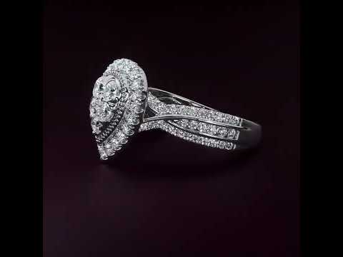 JRI99976 14 kt white ring video 1