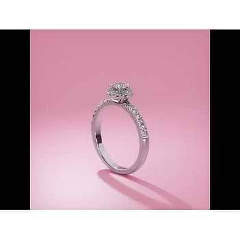 SRI99979 14 kt white ring video 1