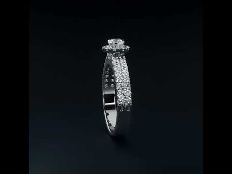 SRI99981 14 kt white ring video 1