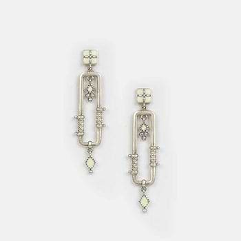 Jyamitiya Earrings in Oxidised 925 Silver