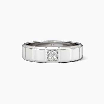 Axis 925 Silver Diamond Men's Ring