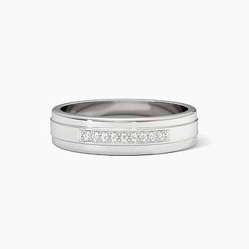 Flux 925 Silver Diamond Men's Ring