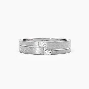 Josh 925 Silver Diamond Men's Ring