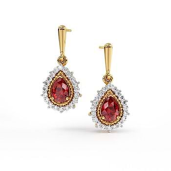 Citi Gemstone Drop Earrings
