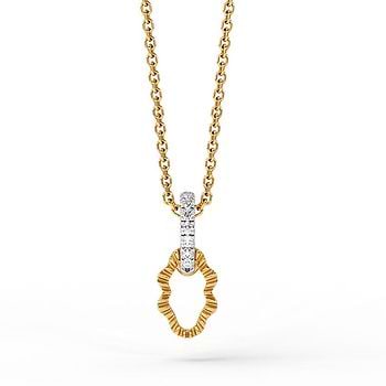 Blossom Glow Diamond Pendant
