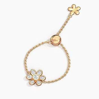 Bloom Diamond Flexi Ring
