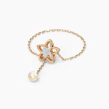 Twinkling Star Gemstone Flexi Ring For Women