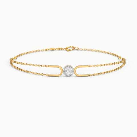 Elia Hug Diamond Bracelet