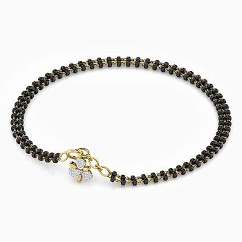 Dipanita Diamond Mangalsutra Bracelet