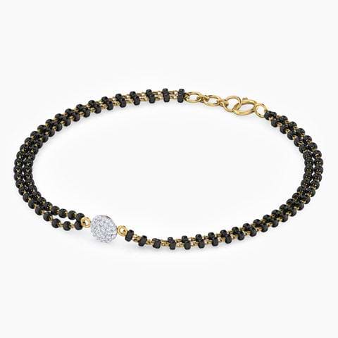 Amita Diamond Mangalsutra Bracelet