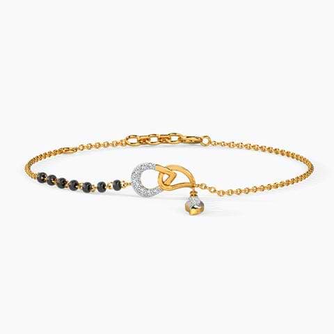 Jina Diamond Mangalsutra Bracelet