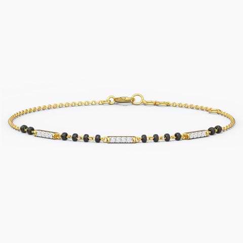 Latika Diamond Mangalsutra Bracelet
