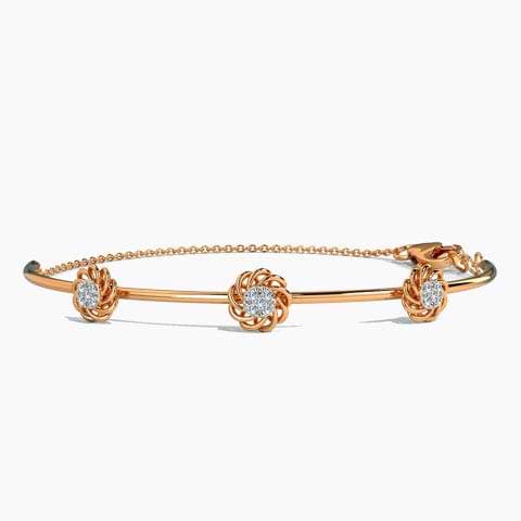 Petite Interlaced Diamond Bracelet