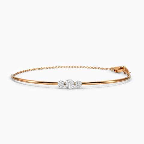 Triad Sparkle Diamond Bracelet
