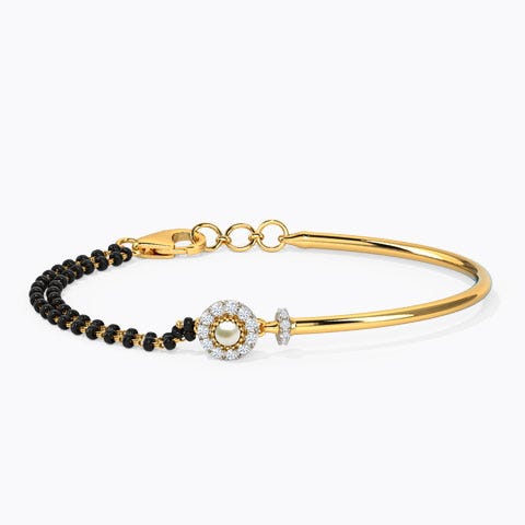 Inaaya  Diamond Mangalsutra Bracelet