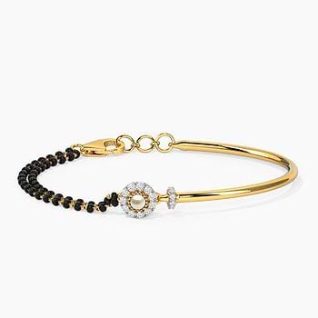Inaaya  Diamond Mangalsutra Bracelet