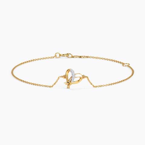 Ivory Heart Diamond Bracelet