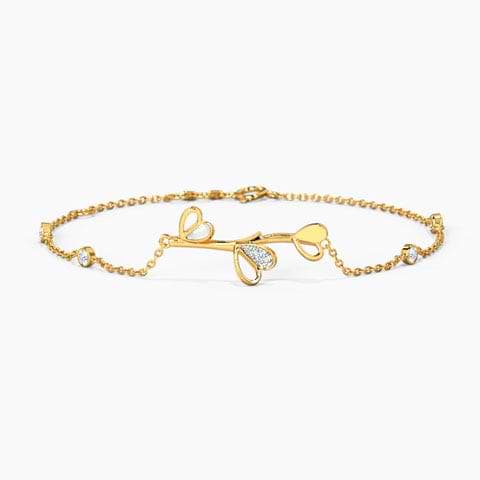 Adorable Clover Diamond Bracelet