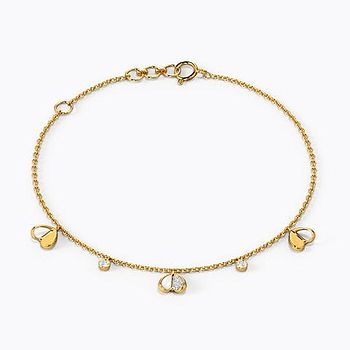 Joyous Hearts Diamond Bracelet