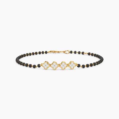 Eshani Diamond Mangalsutra Bracelet