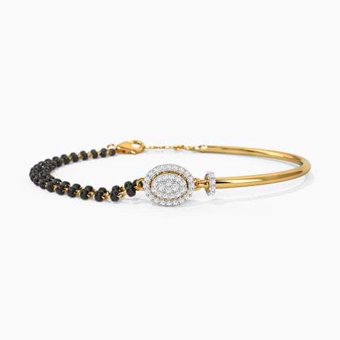 Sanika Diamond Mangalsutra Bracelet