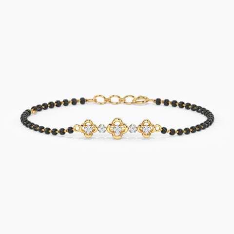Saranya Diamond Mangalsutra Bracelet
