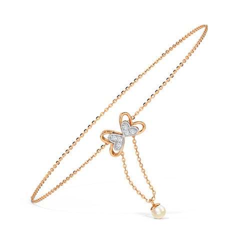 Cute Bow Adjustable Pearl Bracelet