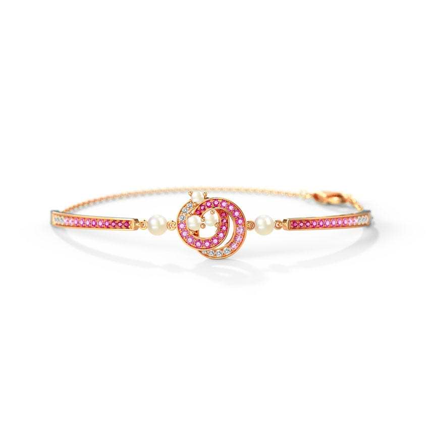 Janeva Swirl Gemstone Bracelet