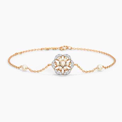 Briella Flora Pearl Bracelet