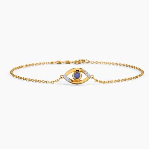 Anna Smart Evil Eye Gemstone Bracelet