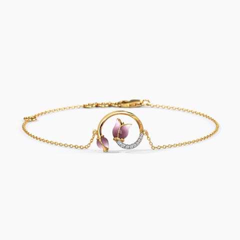 Dianella Tulip Diamond Bracelet For Women