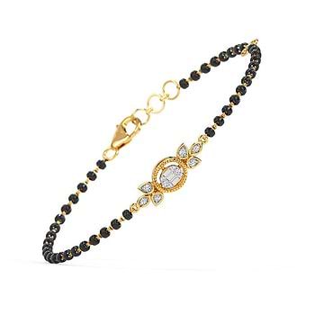  Jeslin Diamond Mangalsutra Bracelet