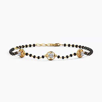 Elita Diamond Mangalsutra Bracelet