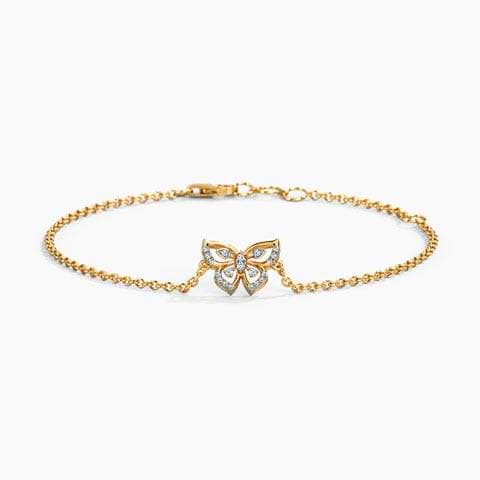 Fluttering Papillon Diamond Bracelet
