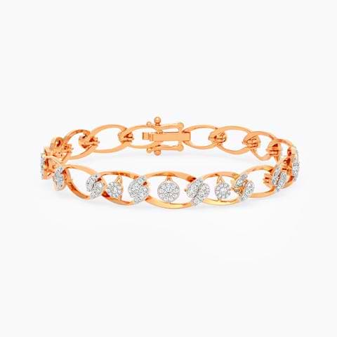 Gleamira Diamond Chain Bracelet