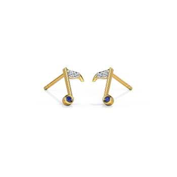 Tunes Diamond Stud Earrings For Women Tunes Diamond Stud Earrings For Women