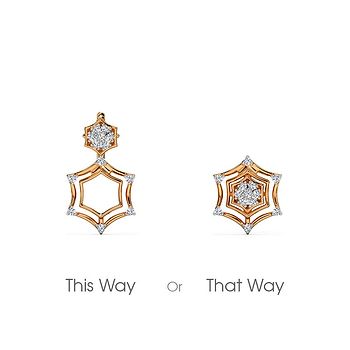 Work to Workout Diamond Earrings