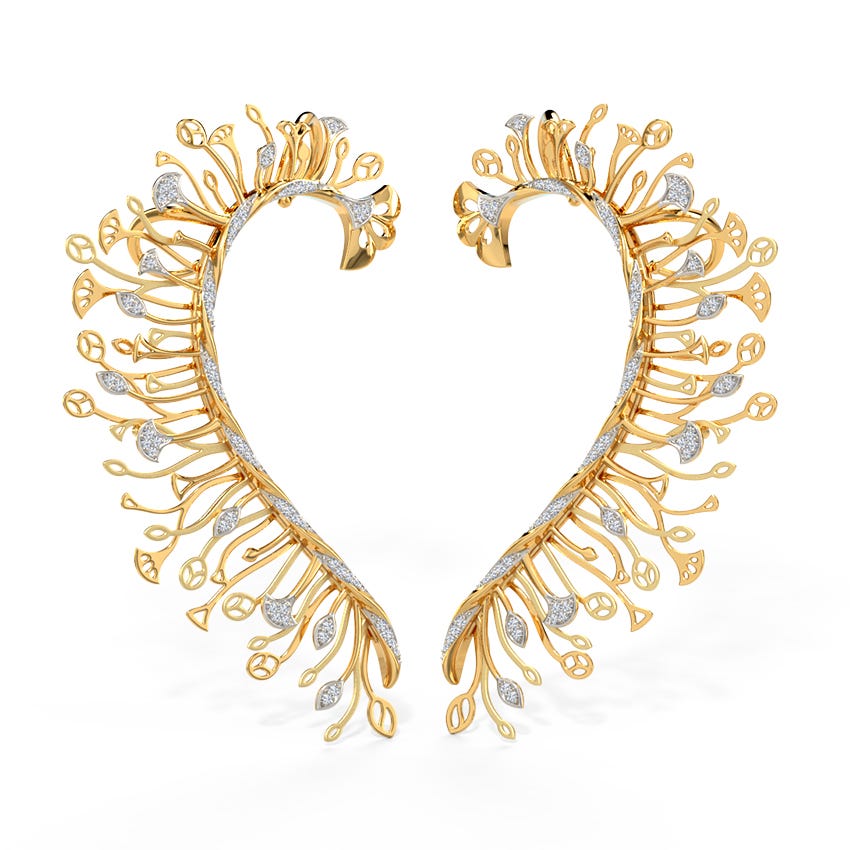 Ethereal Cuff Earrings