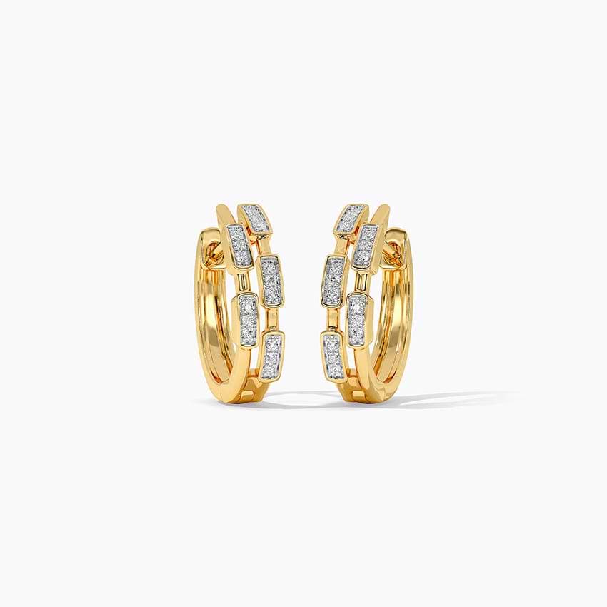 Two linear Classic Hoop