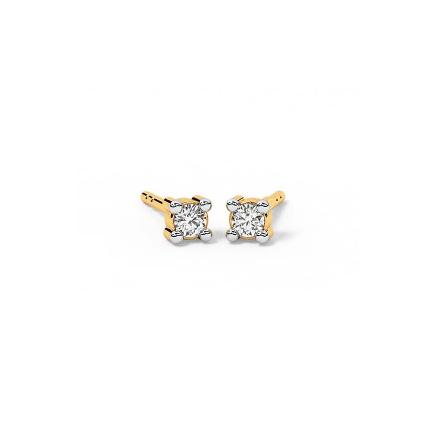 Dot Spot Diamond Stud Earrings