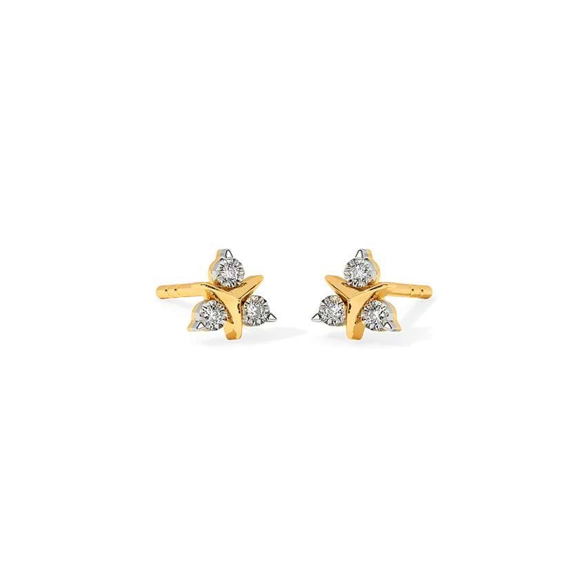 Axiom Diamond Stud Earrings
