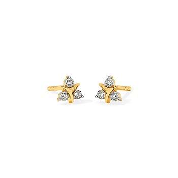 Axiom Diamond Stud Earrings For Women