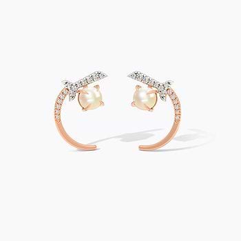 Aero Glide Gemstone Detachable Stud Earrings