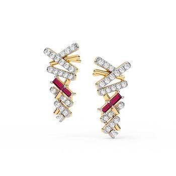 Mixmatch Gemstone Drop Earrings