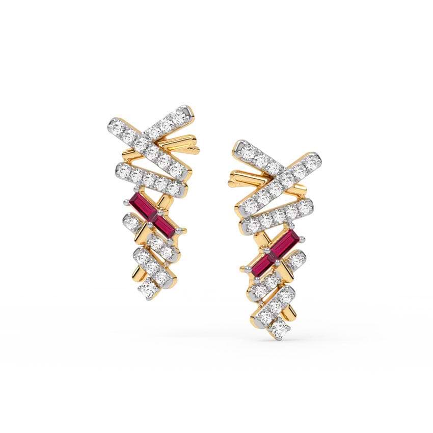 Mixmatch Gemstone Drop Earrings