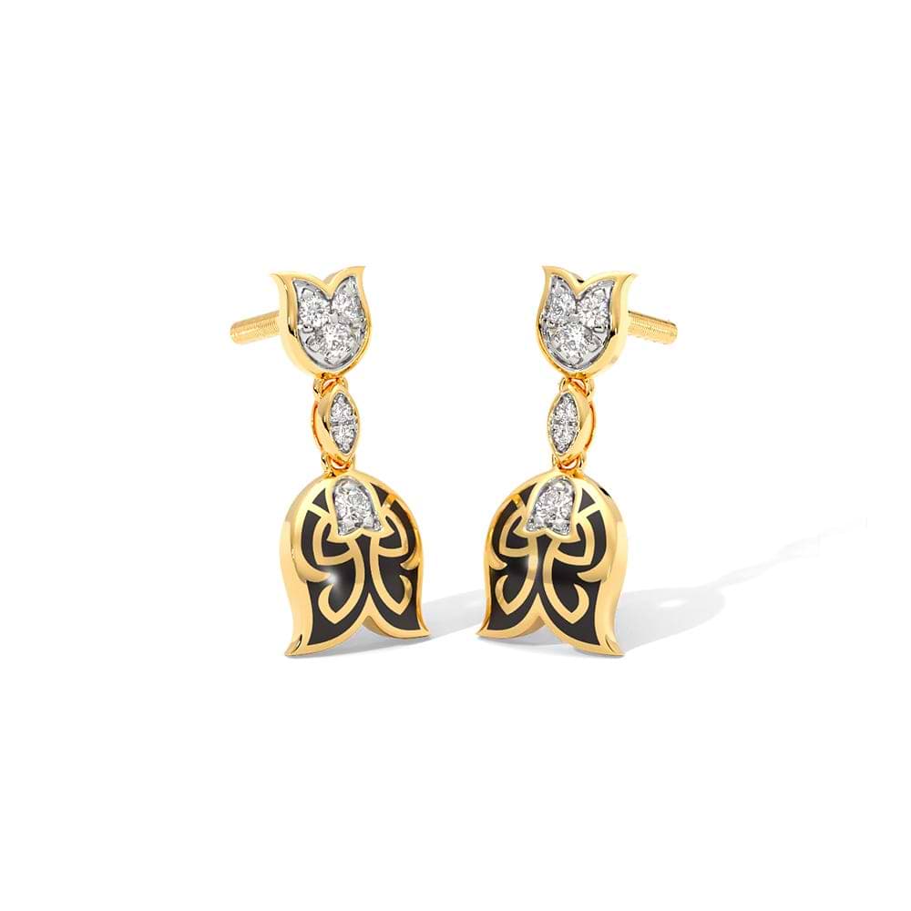 Zarkala Diamond Drop Earrings