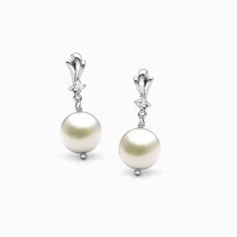 Simple Pearl Drop Earrings