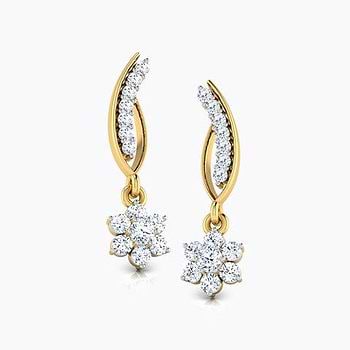 Flower and Stalk Diamond Drops