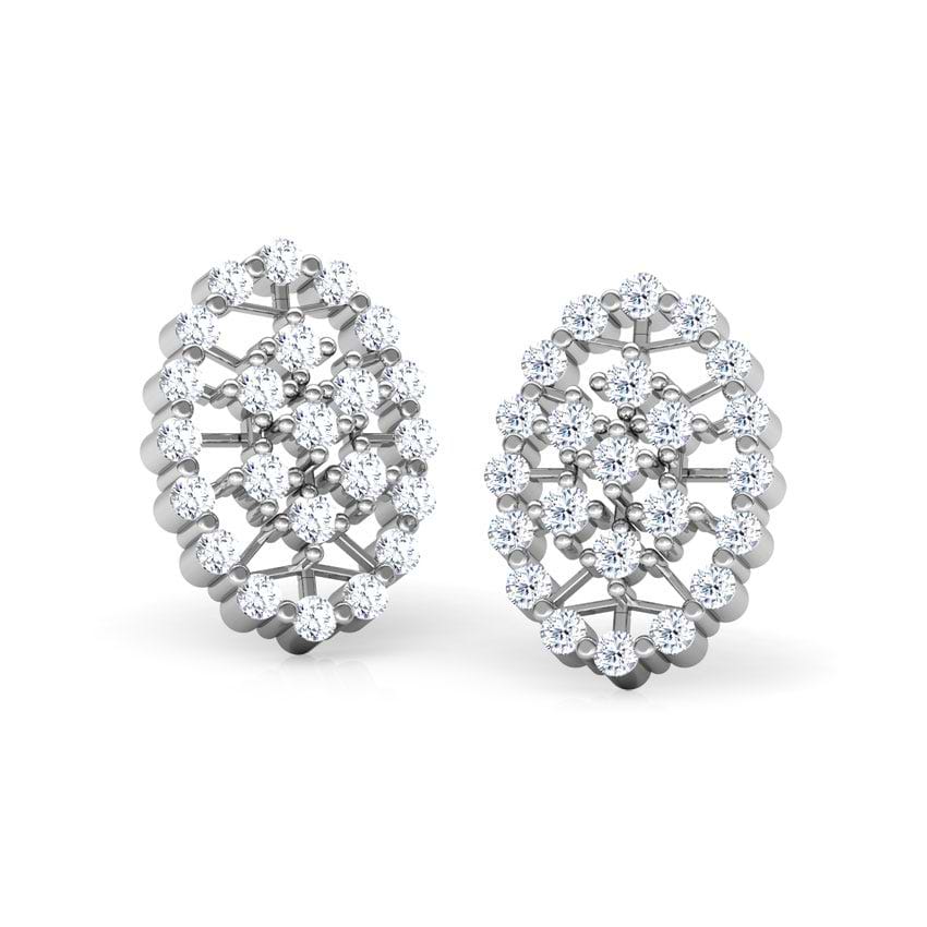 Chandelier Diamond Stud Earrings