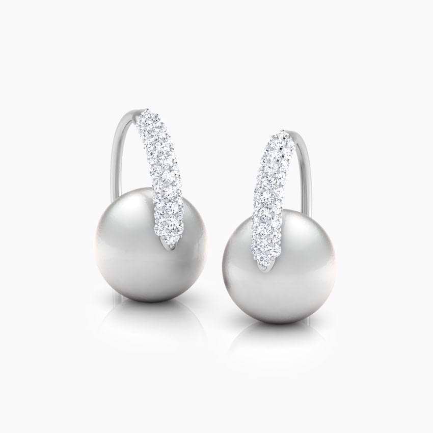 Flurry Pearl Drop Earrings